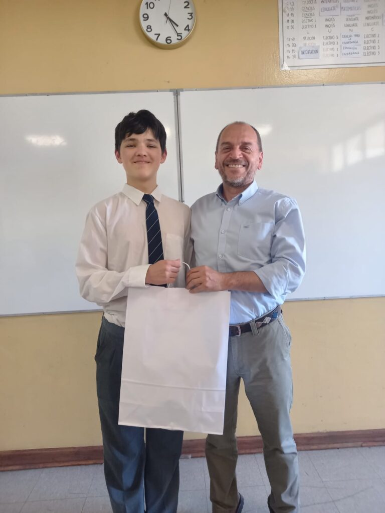 III° medio C: Santiago Bidegain
